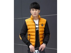 韩版修身外套男式棉衣青年时尚外衣男